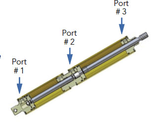 Allenair Cylinder - 3 Position