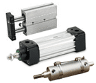 Schrader Bellows Aluminum Pneumatic Cylinders