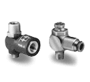 Schrader Bellows Miniature Right Angle Flow Control Valves