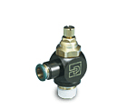 Schrader Bellows Right Angle Flow Control Valves