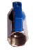 STC Miniature Chrome-Plated Brass Ball Valve