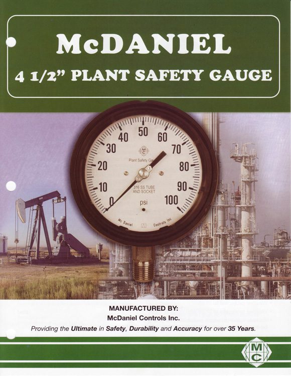 McDaniel Controls-Plant Safety Gauge Brochure
