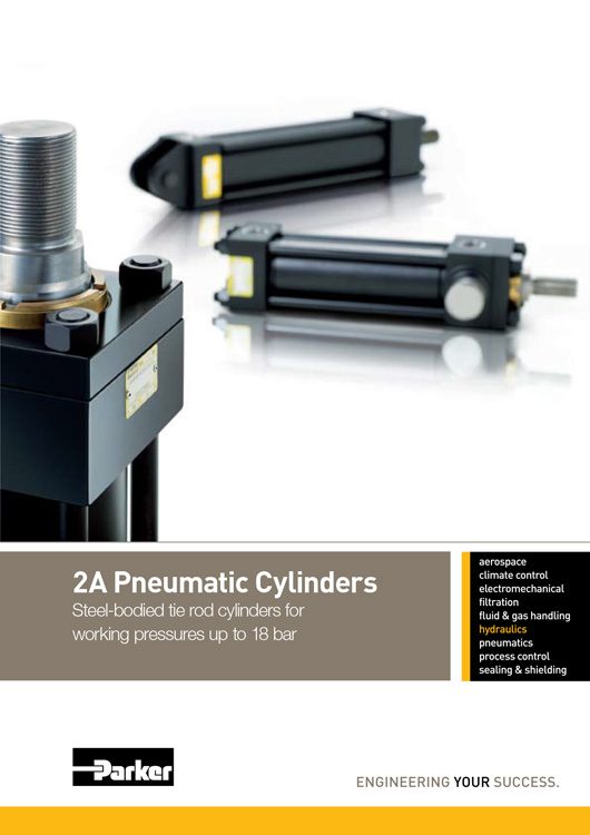 Pneumatic Cylinders Series 2A Catalog All Air, Inc.