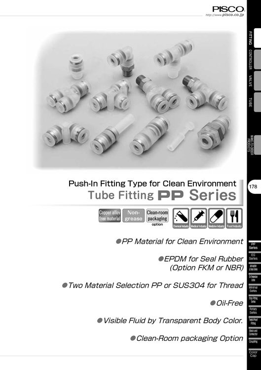 Pisco-Tube Fitting PP Catalog