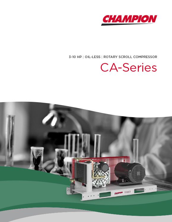 Champion Pneumatic CA-Series Compressor Brochure