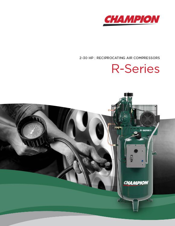 Champion Pneumatic R Series Reciprocating Compressor Brochure