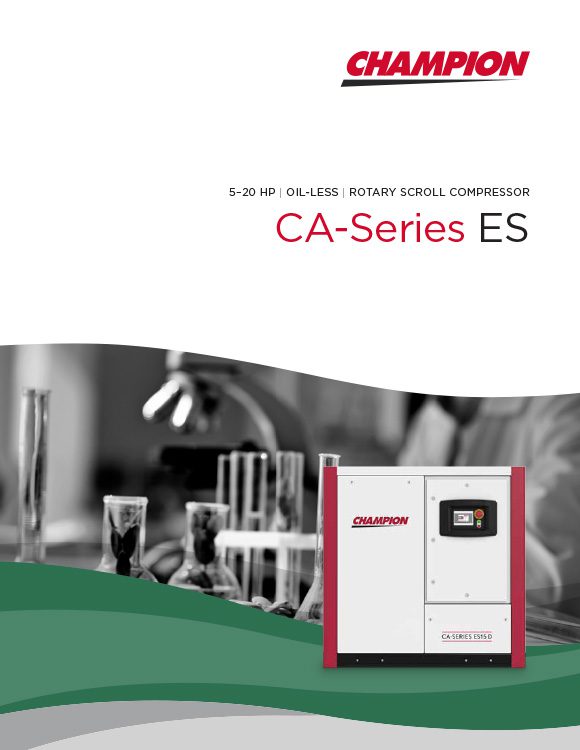 Champion CA Series ESCompressor Brochure