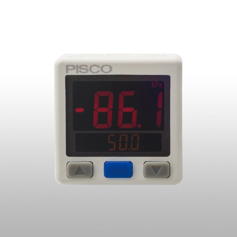 Pisco Digital Pressure Sensor 31& 32 Series with 3-color dual display