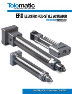 Tolomatic-ERD Electric Rod Style Actuator Catalog