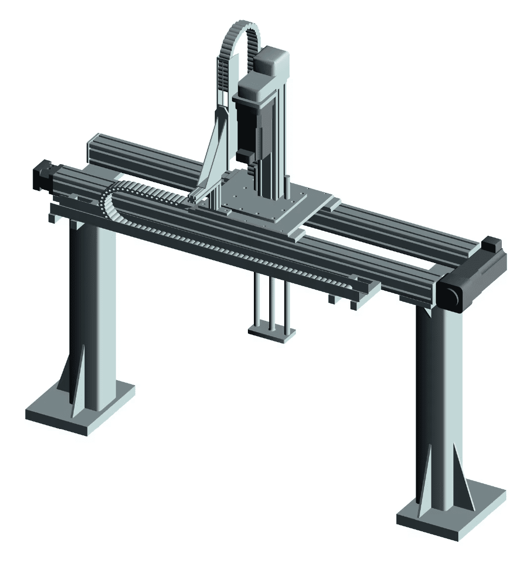 Parker Gantry Robot System 3: Two Axis XX''-Z