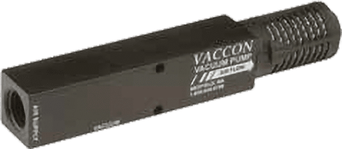 Vaccon VP10 Series Venturi Vacuum Pump with Interchangeable Cartridges and Silencer