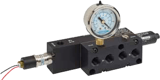 Vaccon VP20-MP/VP20BV-MP Series Multi-Port Venturi Vacuum Pumps with Silencers and Optional Solenoid Valve/Control