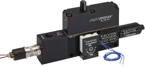 Vaccon VP2X/VP2XBV Series Venturi Vacuum Pump with Pneumatic Blow-off and Silencer