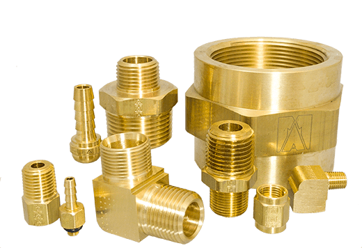 Midland Metal MAF/USA Brass Fittings