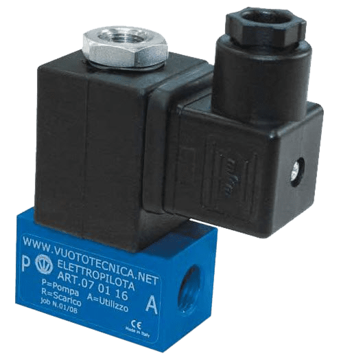 VacMotion 3-way Vacuum Solenoid Pilot Valve