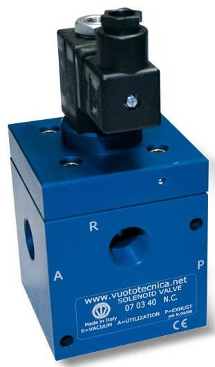 VacMotion Direct Acting 3-Way Vacuum Solenoid Valve