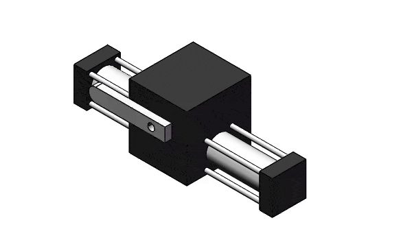 Rotomation Stepping Actuator illustration Rotomation Stepping Actuator illustration
