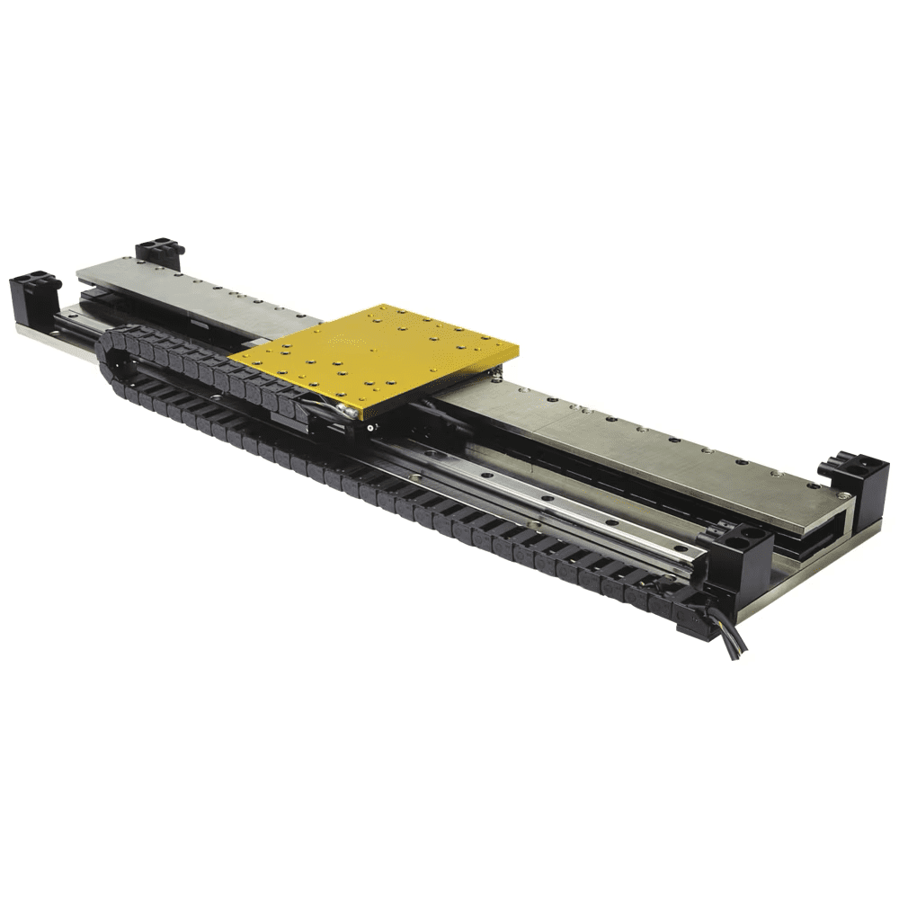 Parker Ironless Linear Motor Driven, Dual Square Rail Guided, Linear Positioner - T1D Series