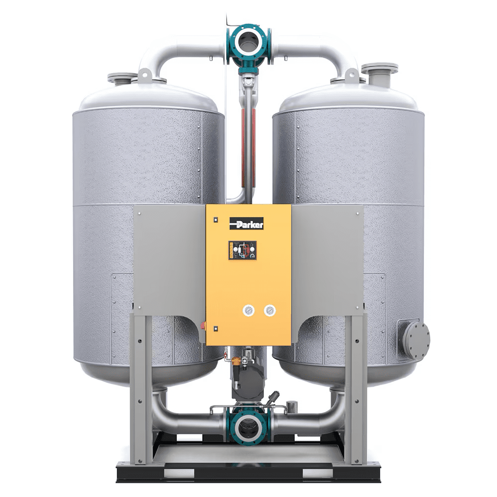 Parker WVM Series Large Flow Low Energy Vacuum Regenerated Compressed Air Dryer