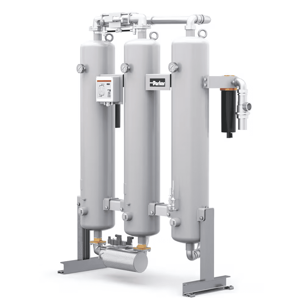 Parker KA-MT 10-95 Series Compressed Air Adsorption Dryer With Activated Carbon Stage