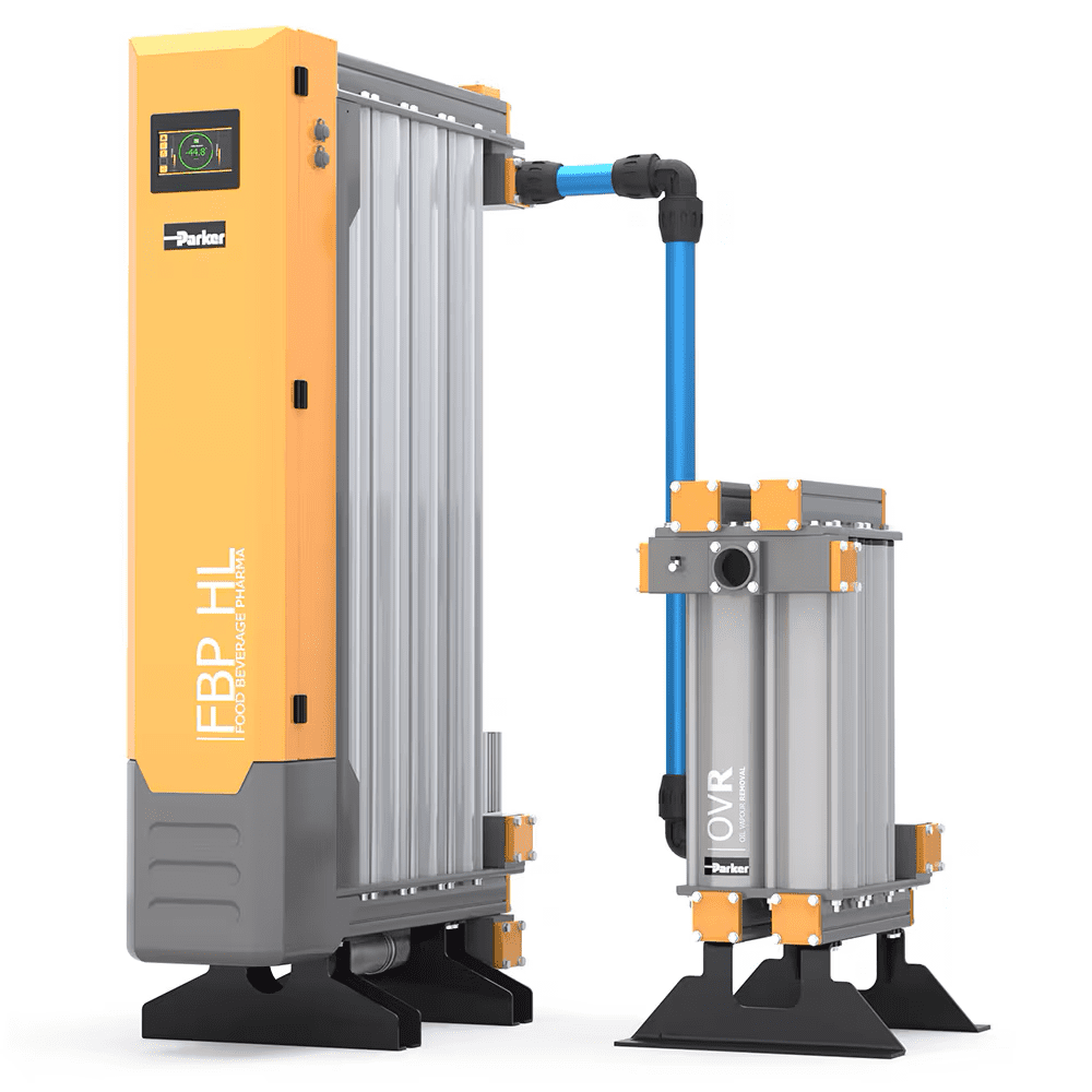Parker FBP HL/LE 100-170 Large Flow Heatless Regeneration Compressed Air Treatment System