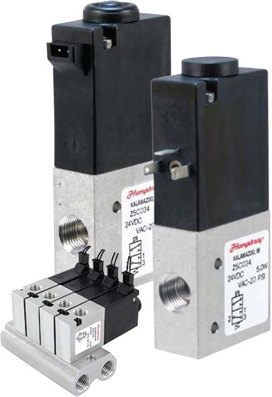 Humphrey High Flow Pneumatic Solenoid Valve